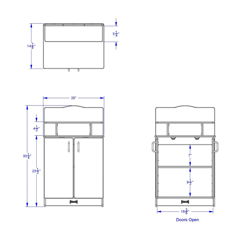 Jonti - Craft Culinary Creations Play Kitchen Cupboard - SchoolOutlet