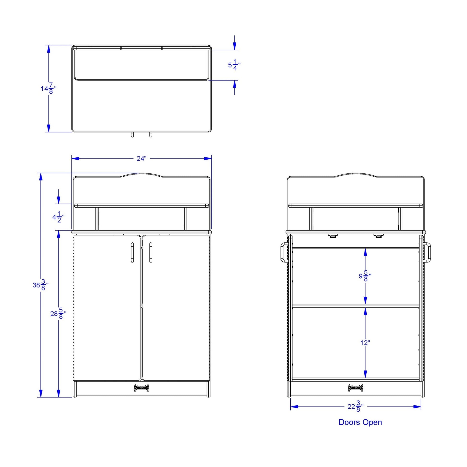 Jonti - Craft Culinary Creations School Age Kitchen Cupboard - SchoolOutlet