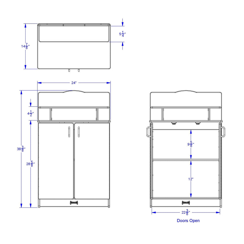 Jonti - Craft Culinary Creations School Age Kitchen Cupboard - SchoolOutlet