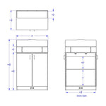 Jonti - Craft Culinary Creations School Age Kitchen Cupboard - SchoolOutlet