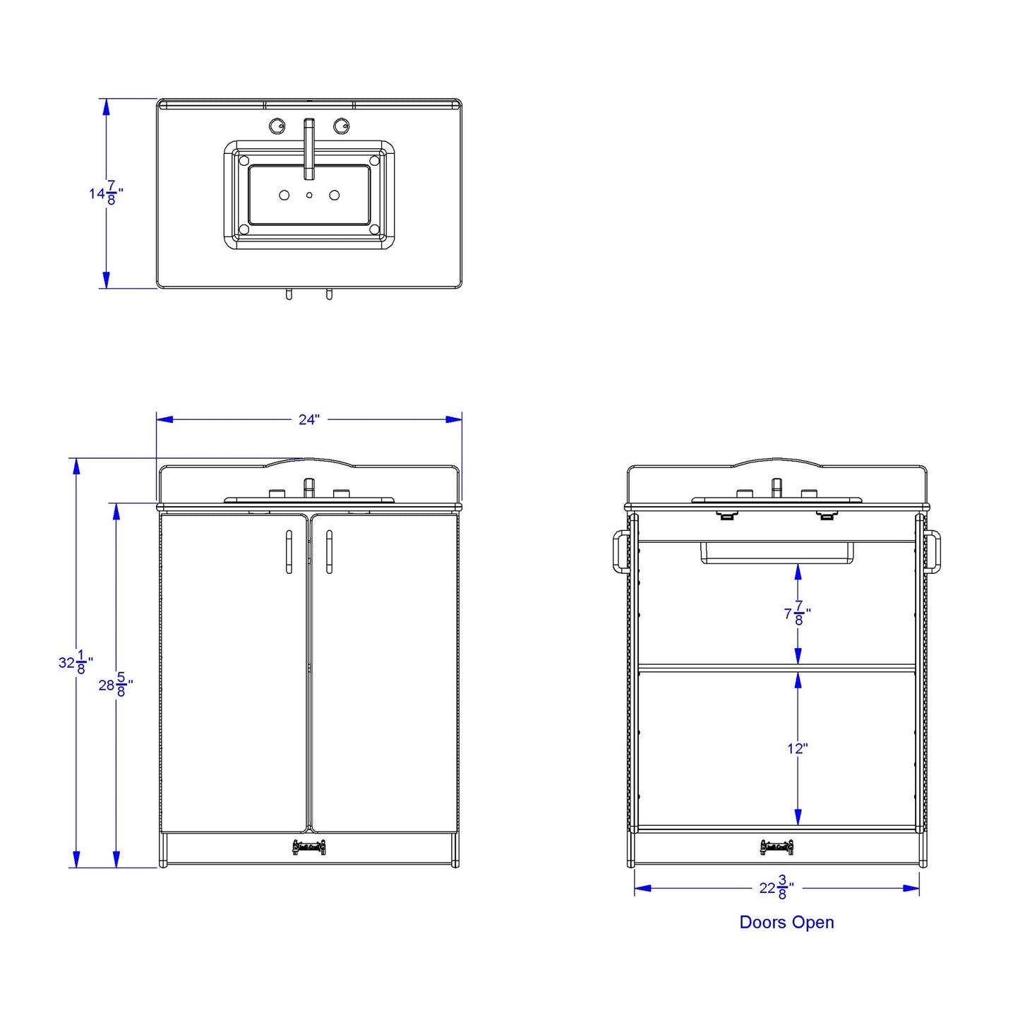 Jonti - Craft Culinary Creations School Age Kitchen Sink - SchoolOutlet