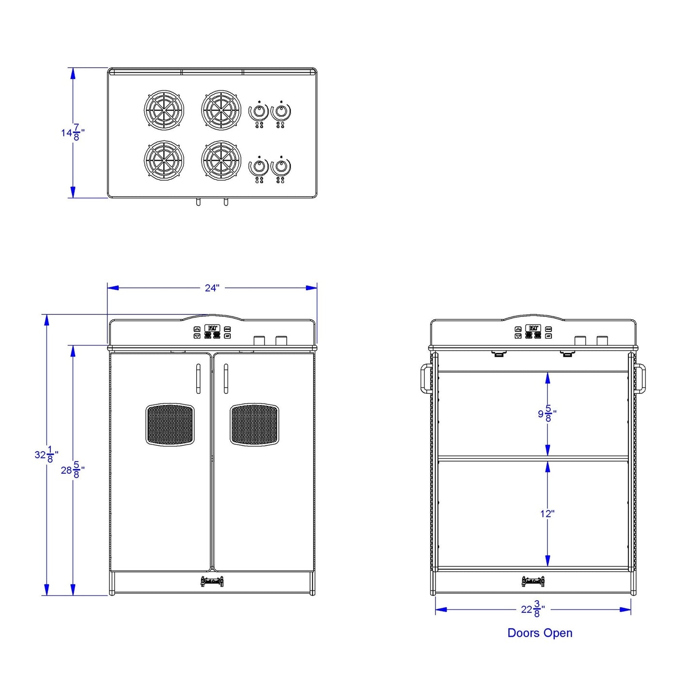 Jonti - Craft Culinary Creations School Age Kitchen Stove - SchoolOutlet