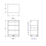 Jonti - Craft Toddler Kitchen Refrigerator - SchoolOutlet