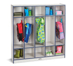 Rainbow Accents 5 Section Coat Locker - SchoolOutlet