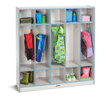 Rainbow Accents 5 Section Coat Locker - SchoolOutlet