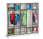 Rainbow Accents 5 Section Coat Locker - SchoolOutlet