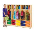 Jonti - Craft Large Locker Organizer - with 10 Colored Tubs - SchoolOutlet