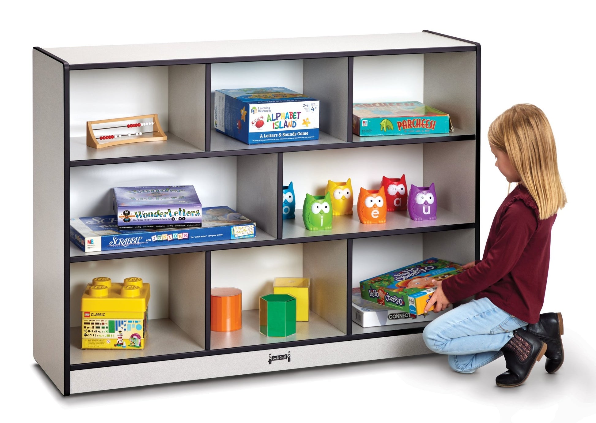 Rainbow Accents Super - Sized Single Mobile Storage Unit - SchoolOutlet