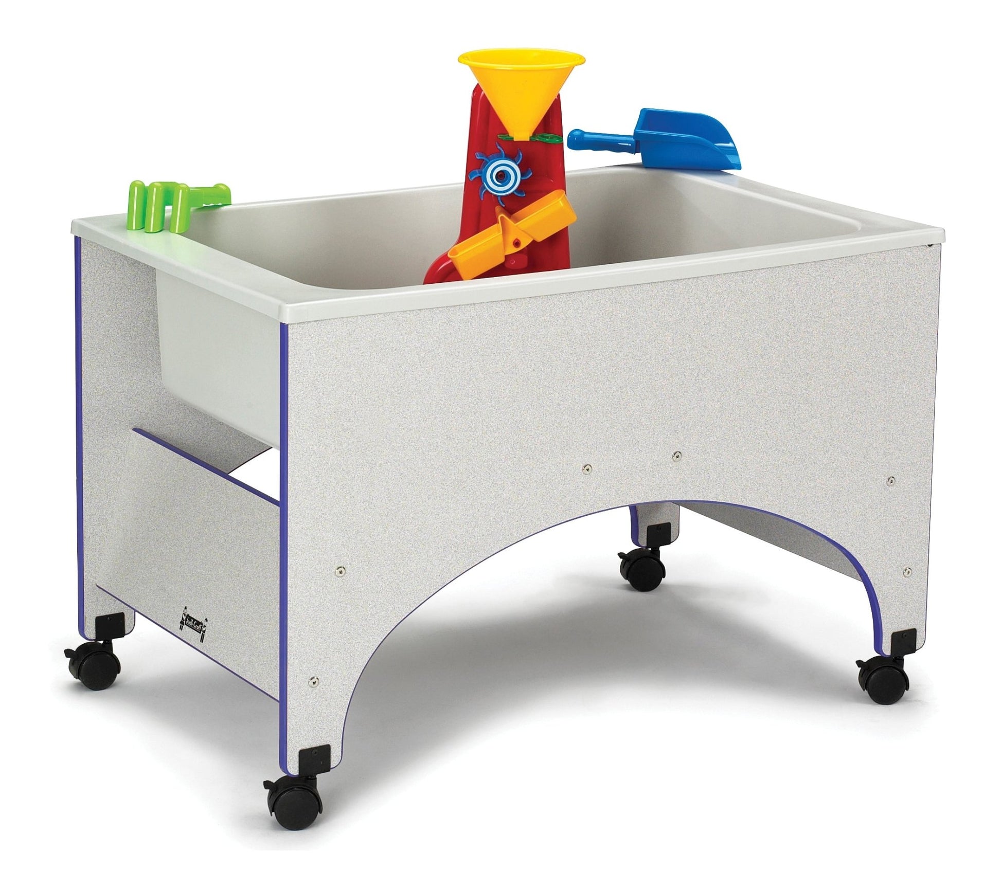 Rainbow Accents Space Saver Sensory Table - SchoolOutlet