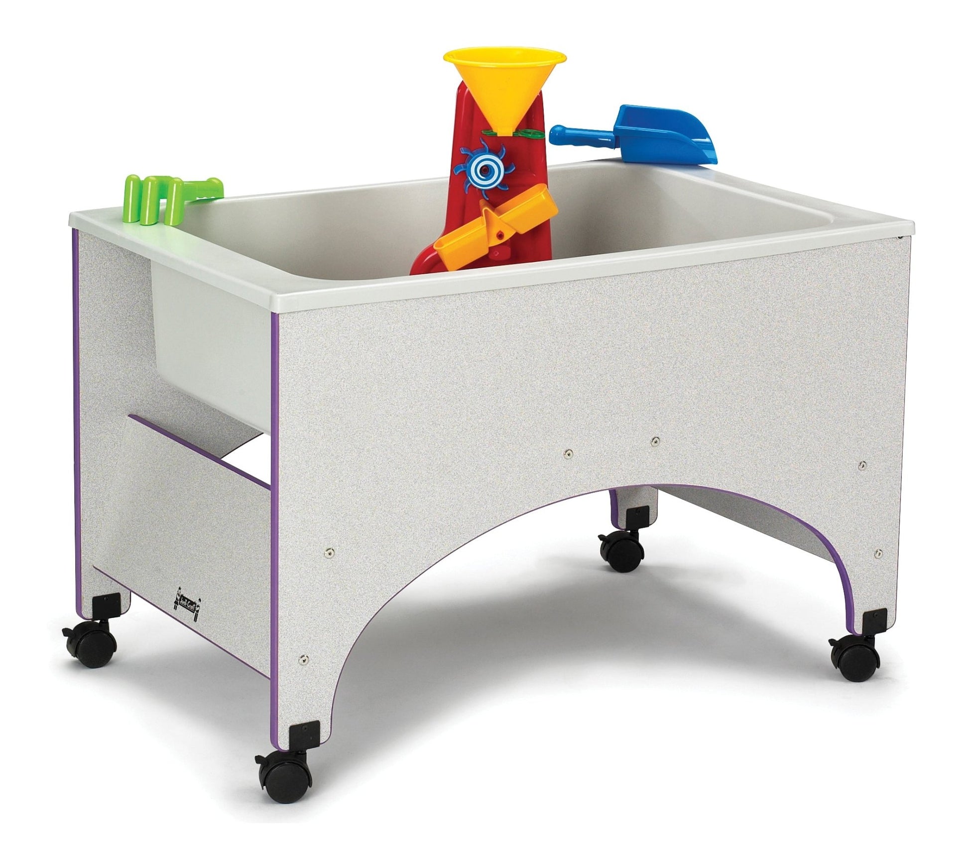 Rainbow Accents Space Saver Sensory Table - SchoolOutlet