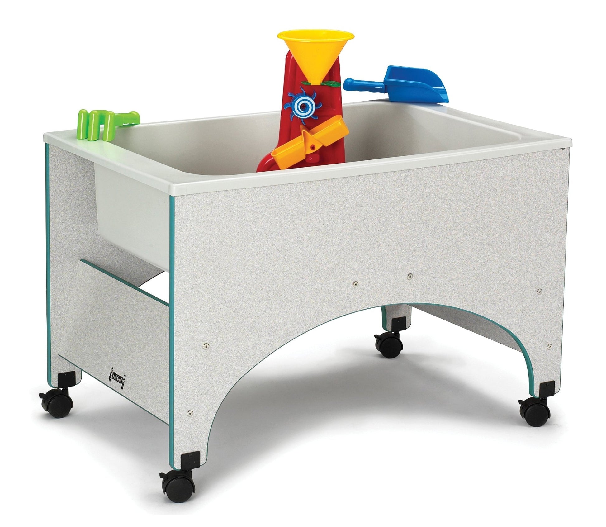 Rainbow Accents Space Saver Sensory Table - SchoolOutlet
