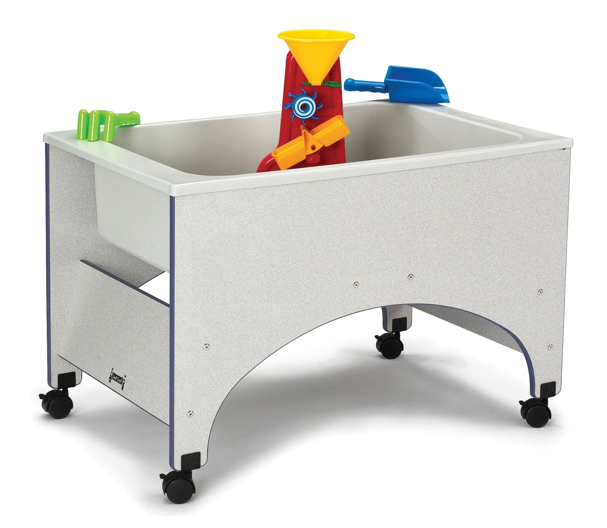 Rainbow Accents Space Saver Sensory Table - SchoolOutlet