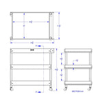 Jonti - Craft Utility Cart - SchoolOutlet