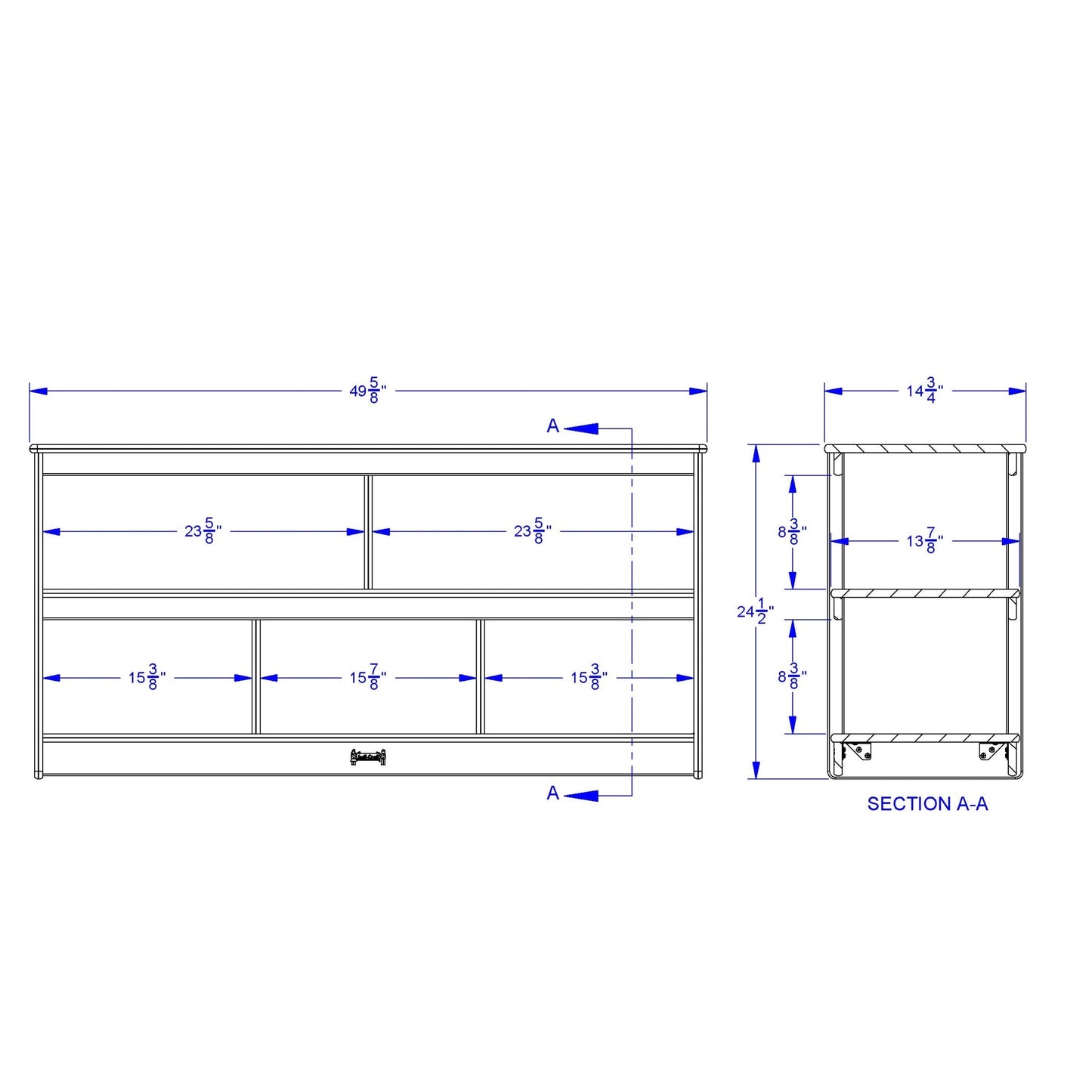 Jonti - Craft Open Toddler Shelf - SchoolOutlet