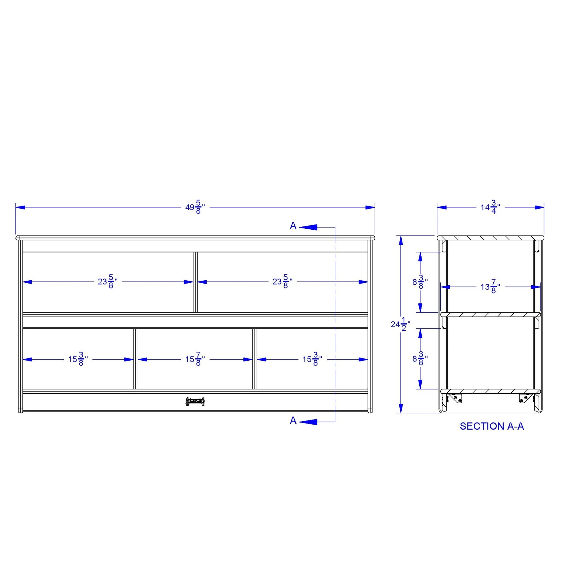 Jonti - Craft Open Toddler Shelf - SchoolOutlet