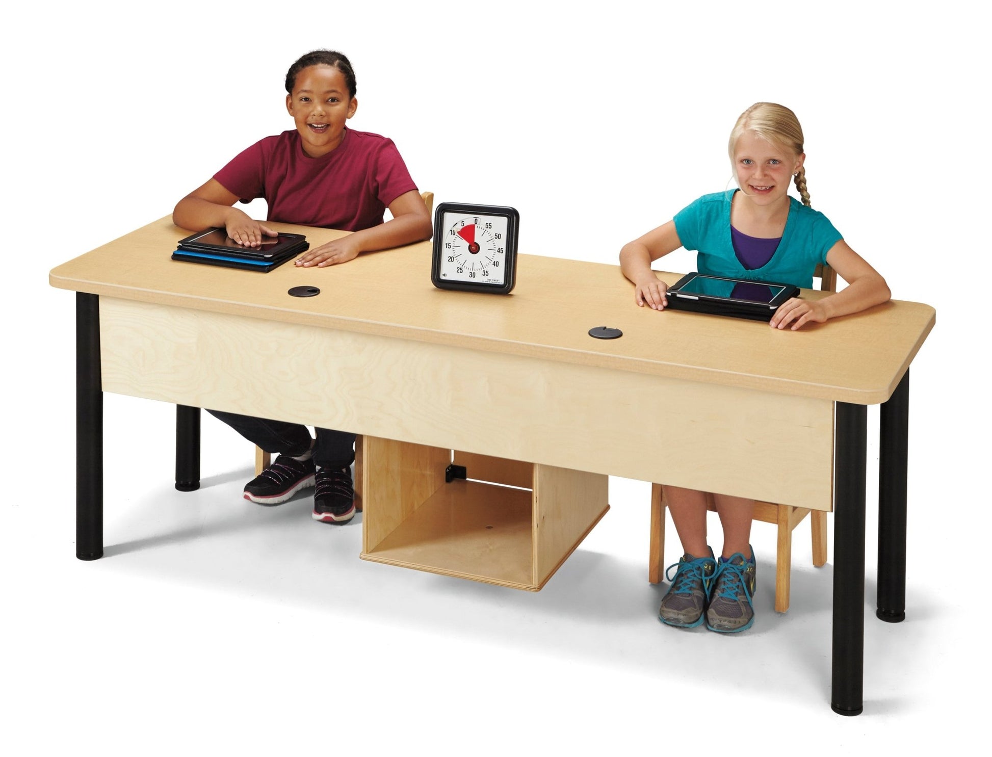 Jonti - Craft Dual Computer Lab Table - SchoolOutlet