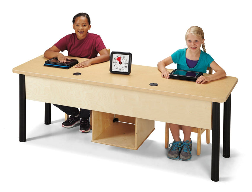 Jonti - Craft Dual Computer Lab Table - SchoolOutlet