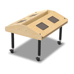 Jonti - Craft 4 - Student Secure Tablet Activity Table with Ergonomic Viewing Angles and Integrated Accessory Storage (JON - 33971JCX) - SchoolOutlet