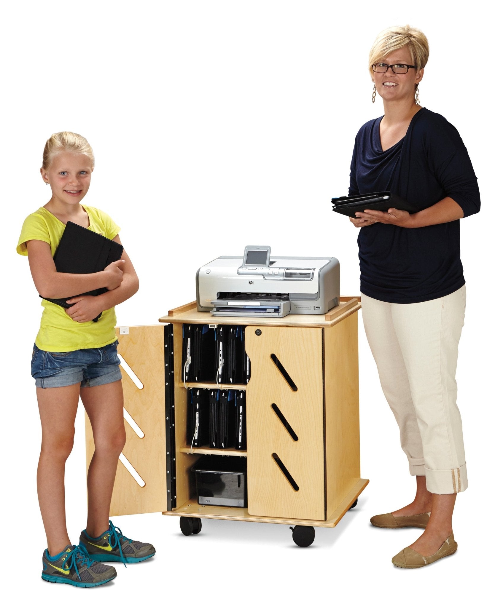 Jonti - Craft Laptop and Tablet Storage Cart - SchoolOutlet