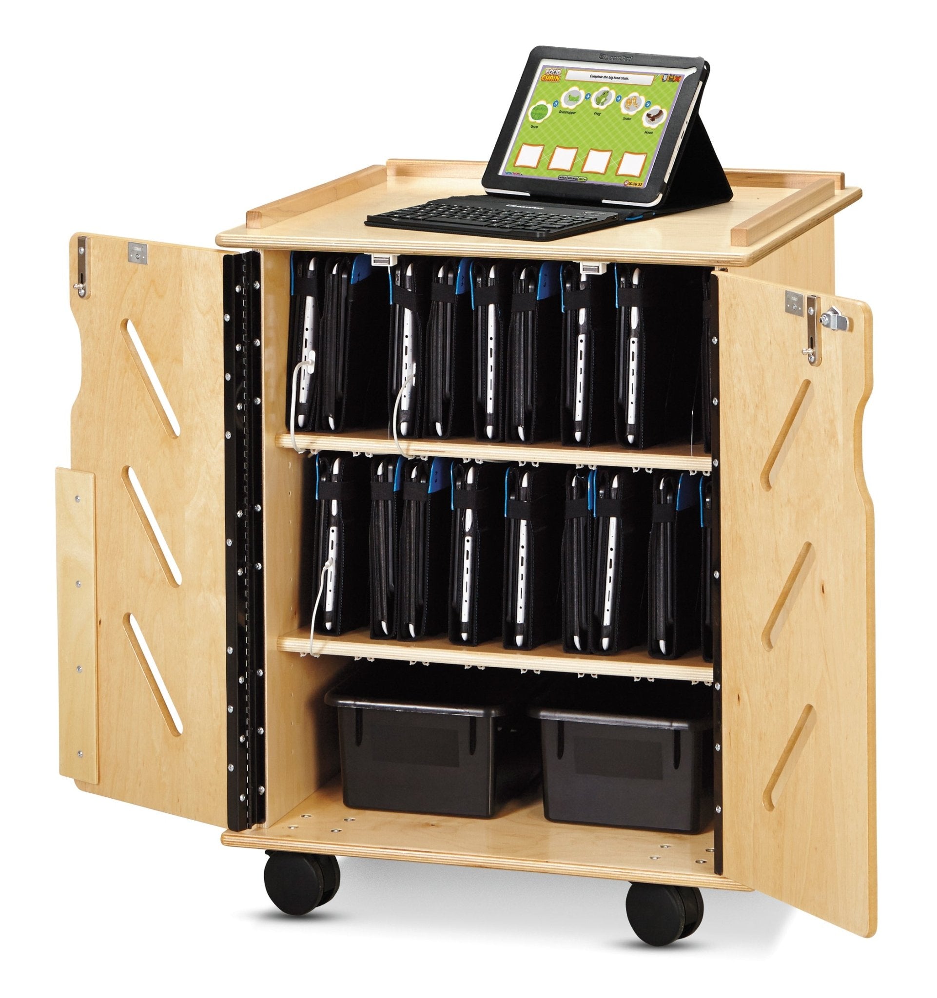 Jonti - Craft Laptop and Tablet Storage Cart - SchoolOutlet