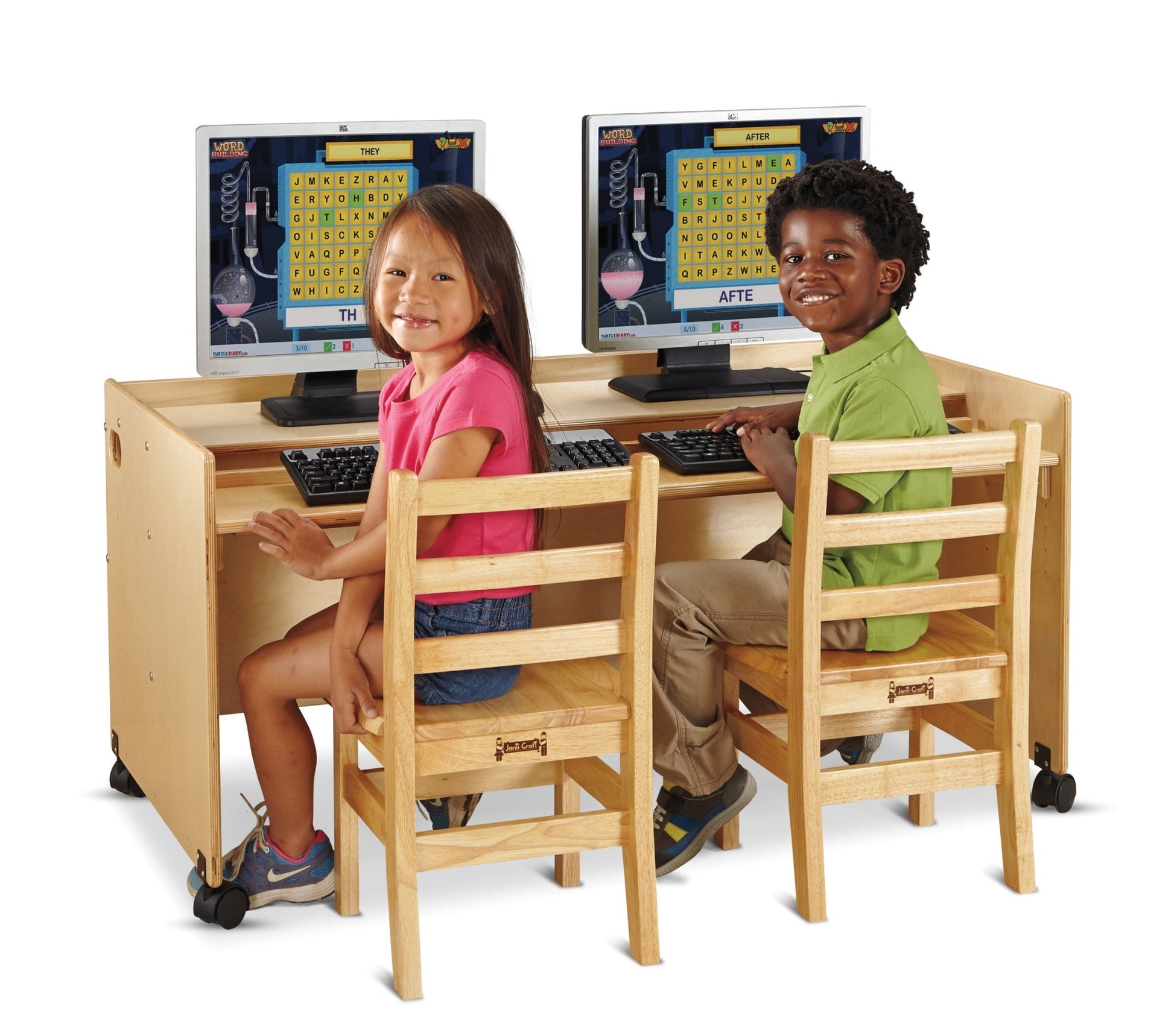 Jonti - Craft Enterprise Single Computer Desk - SchoolOutlet