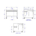 Jonti - Craft Enterprise Single Computer Desk - SchoolOutlet
