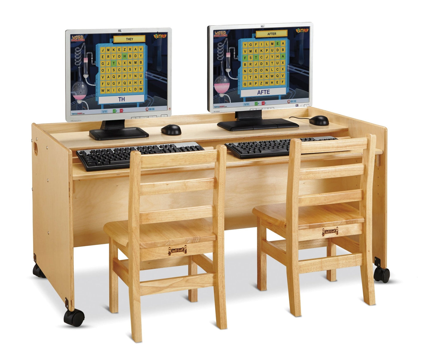 Jonti - Craft Enterprise Single Computer Desk - SchoolOutlet