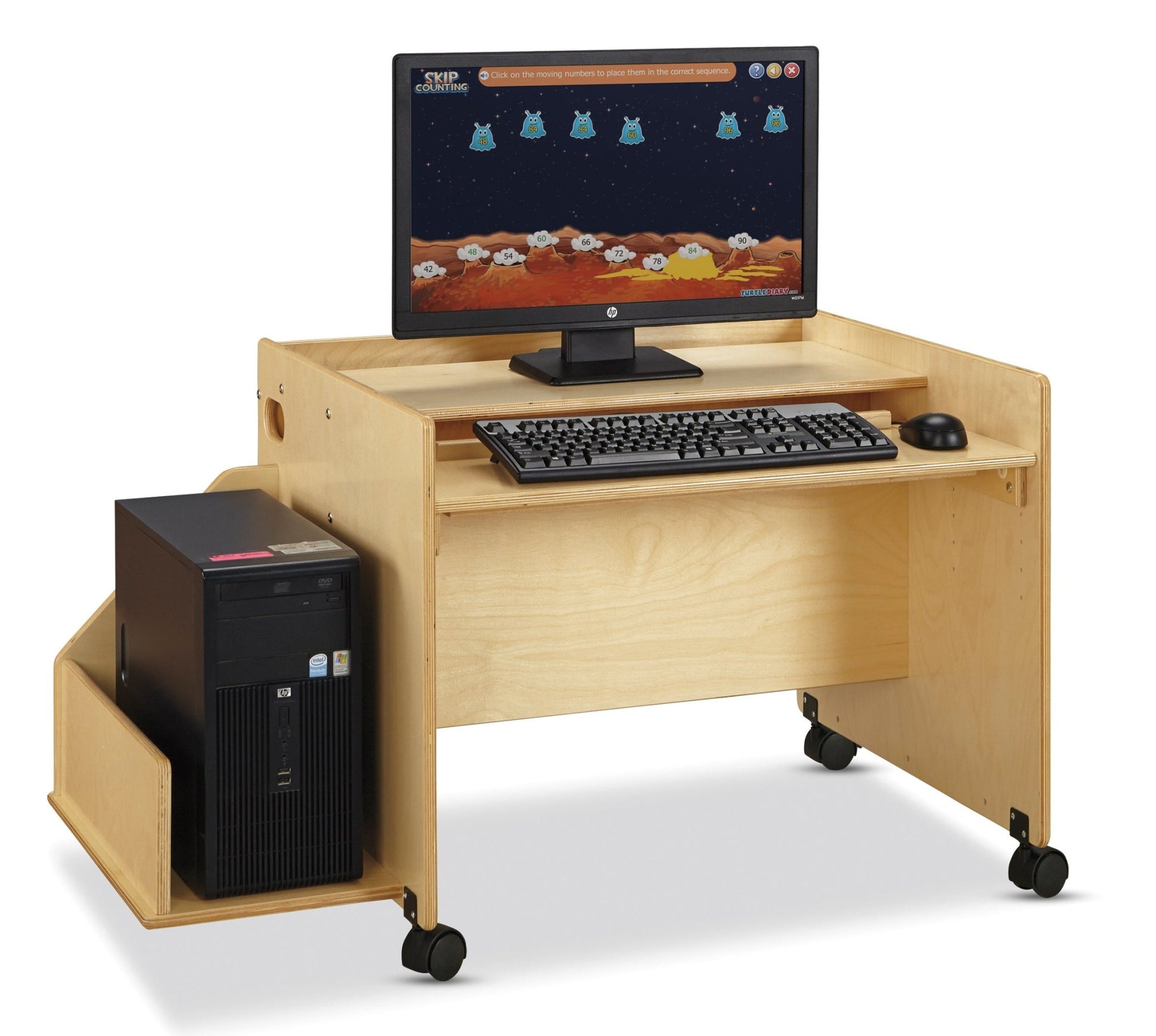 Jonti - Craft Enterprise Single Computer Desk - SchoolOutlet
