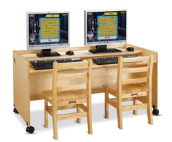 Jonti-Craft Enterprise Double Computer Desk