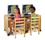 Jonti - Craft Enterprise Double Computer Desk - SchoolOutlet