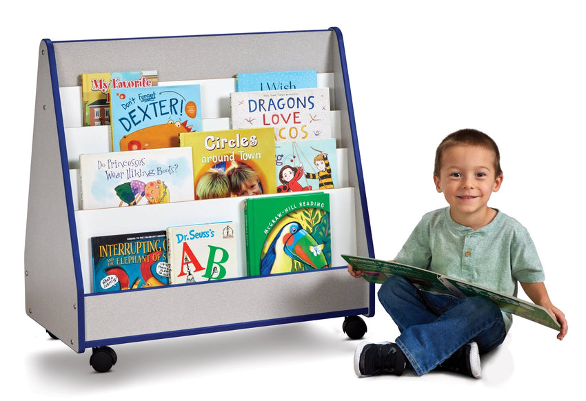 Rainbow Accents Double Sided Pick - a - Book Stand - Mobile - SchoolOutlet