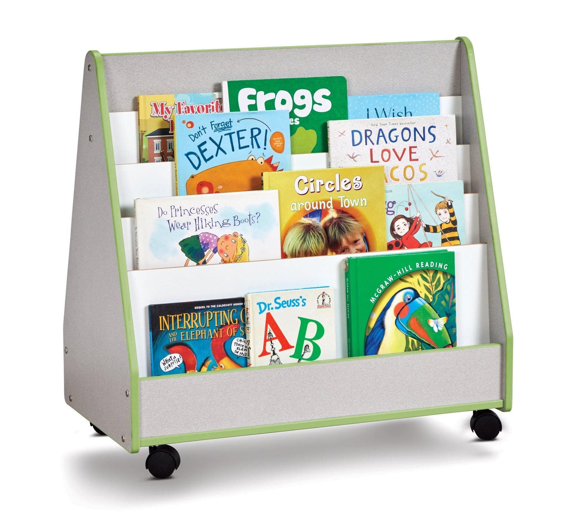 Rainbow Accents Double Sided Pick - a - Book Stand - Mobile - SchoolOutlet