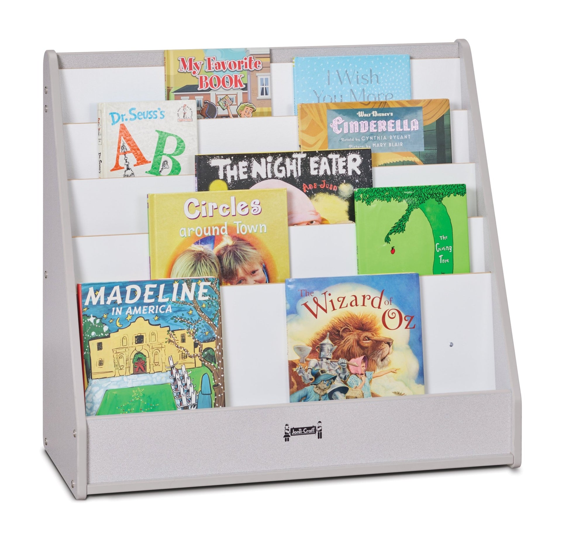 Rainbow Accents Flushback Pick - a - Book Stand - SchoolOutlet