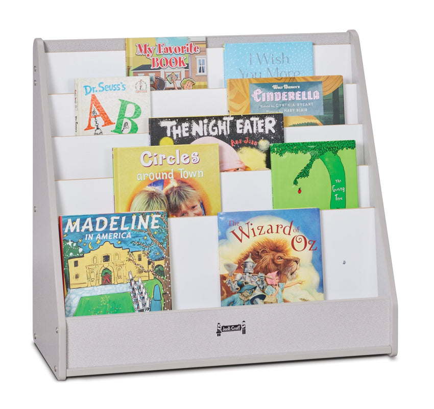 Rainbow Accents Flushback Pick - a - Book Stand - SchoolOutlet