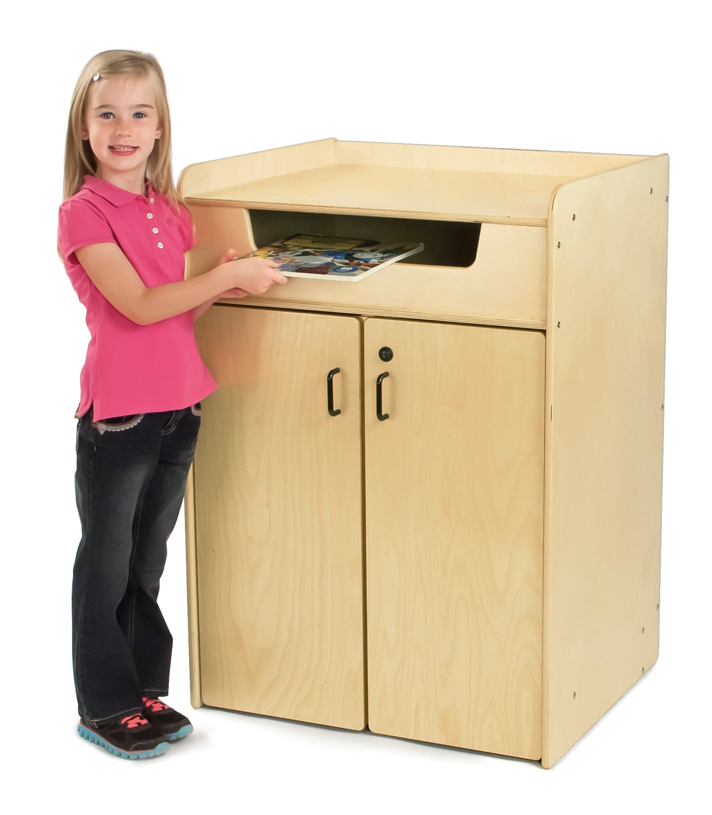 Jonti - Craft Book Return with Cart - SchoolOutlet