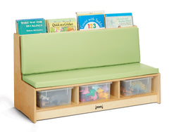 Jonti-Craft Literacy Couch - Key Lime
