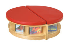 Jonti-Craft Read-a-Round Island - Red
