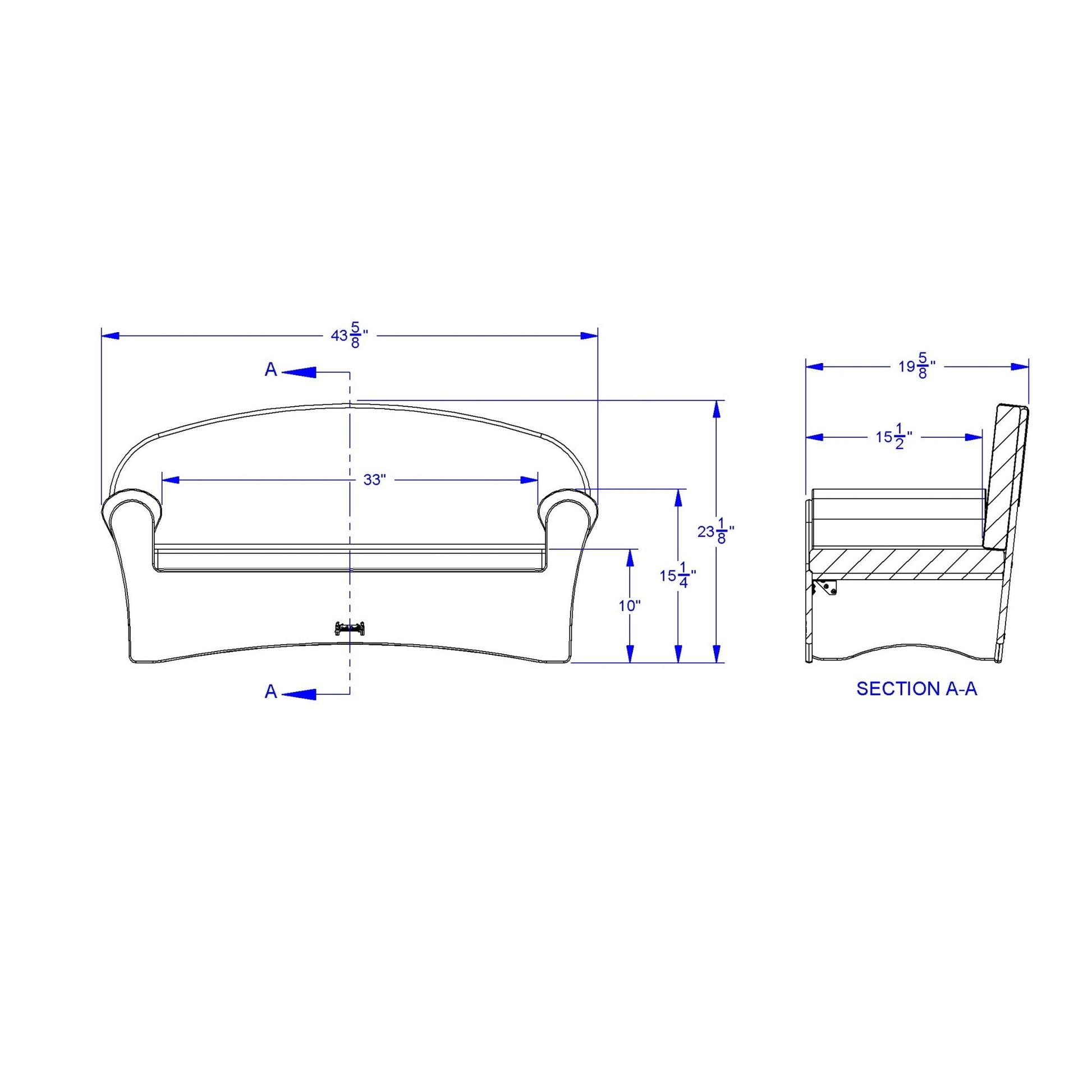 Jonti - Craft Komfy Sofa - SchoolOutlet