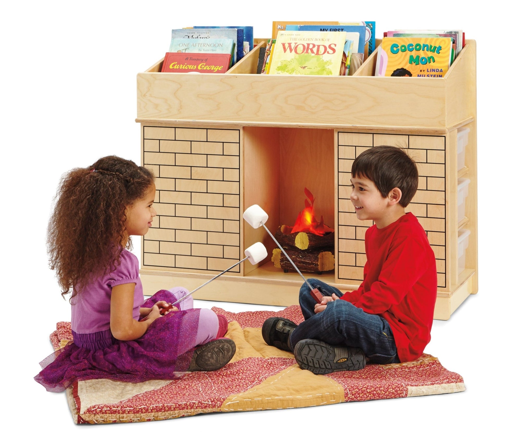 Jonti - Craft Storybook Fireplace - SchoolOutlet