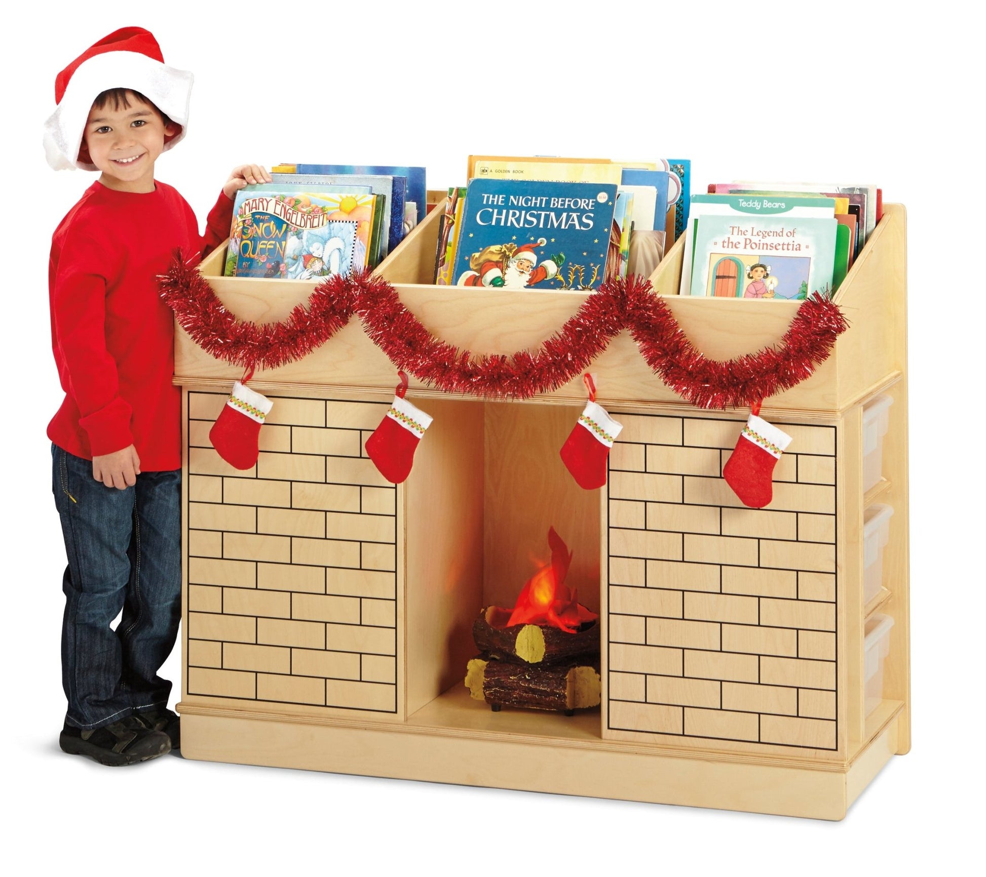 Jonti - Craft Storybook Fireplace - SchoolOutlet