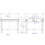 Jonti - Craft Quad Tablet And Reading Table - 24.5