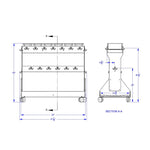 Jonti - Craft Mobile Backpack Cart - with Clear Cubbie - Trays - SchoolOutlet