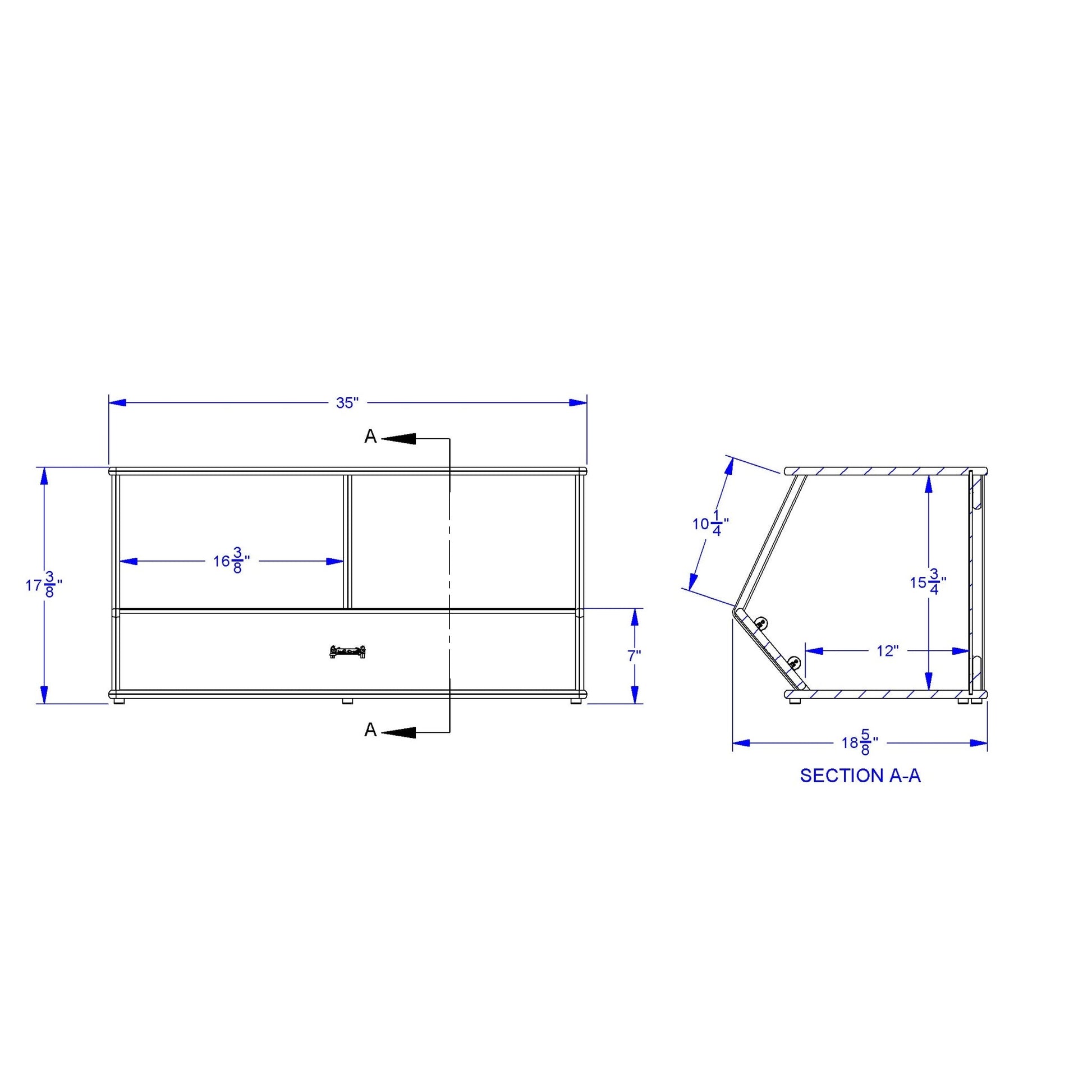 Jonti - Craft Stacking Beveled Crate - Duplex - SchoolOutlet