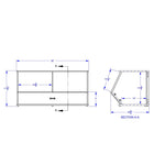 Jonti - Craft Stacking Beveled Crate - Duplex - SchoolOutlet