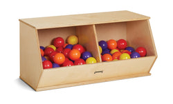 Jonti-Craft Stacking Beveled Crate - Duplex