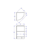 Jonti - Craft Toddler Outside Corner Storage - SchoolOutlet