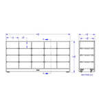 Jonti - Craft 20 Tub Mobile Storage - without Tubs - SchoolOutlet