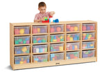 Jonti - Craft 20 Tub Mobile Storage - with Clear Tubs - SchoolOutlet