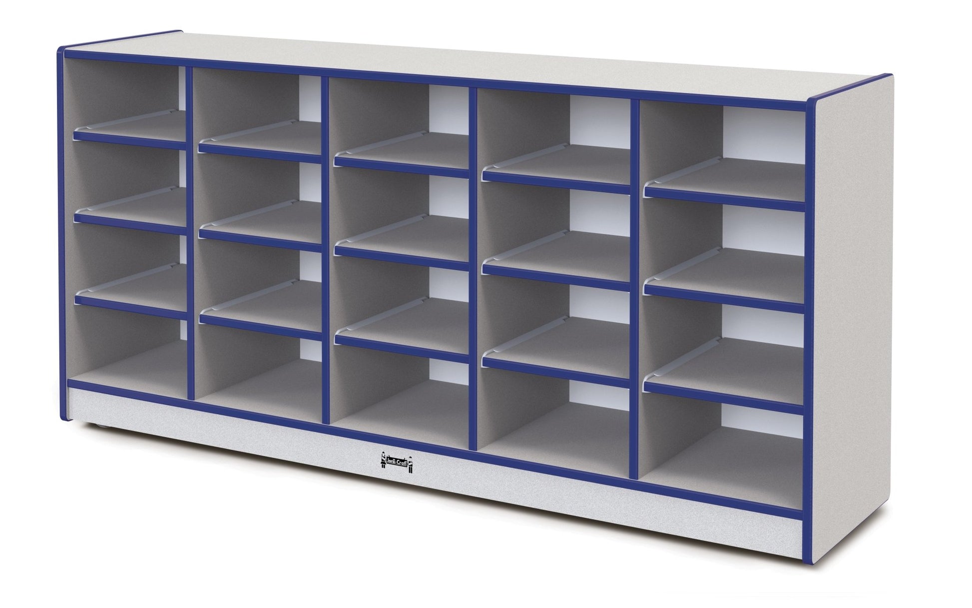 Rainbow Accents 20 Tub Mobile Storage - with Tubs - SchoolOutlet