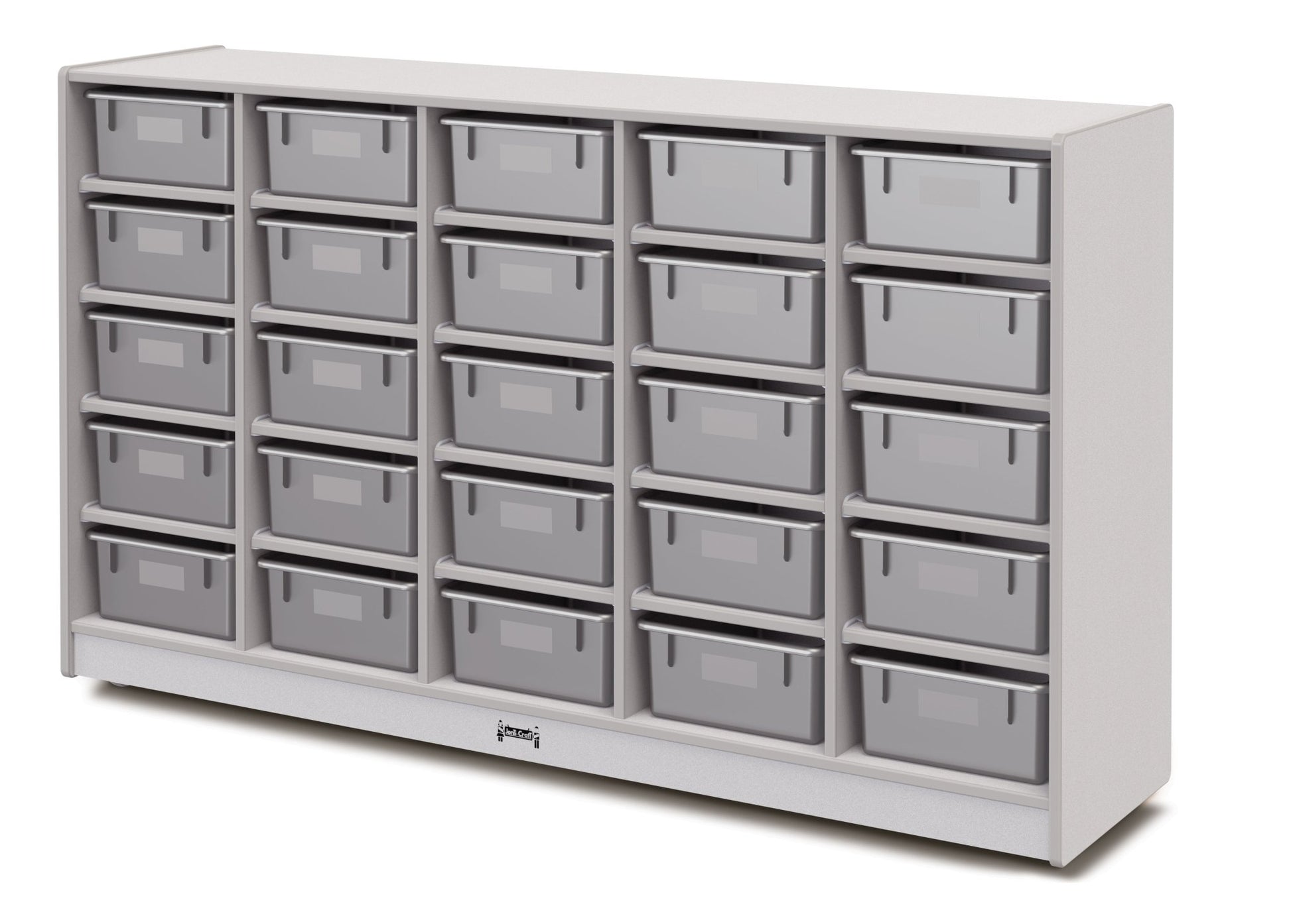 Rainbow Accents 25 Tub Mobile Storage - with Tubs - SchoolOutlet